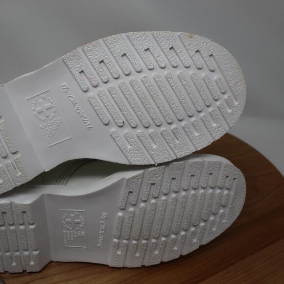 Dr Martens Boots Women 6 14357 Mono Smooth Leather Combat 8 Eye Grunge Punk Goth - Picture 7 of 11